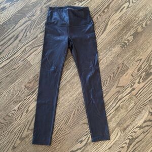 Calia Brown faux leather leggings